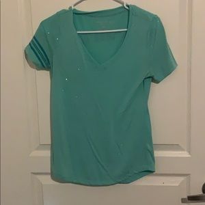 Green tee shirt